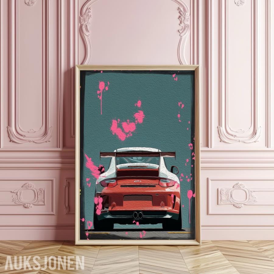 5 stk kunsttrykk - 50x70cm